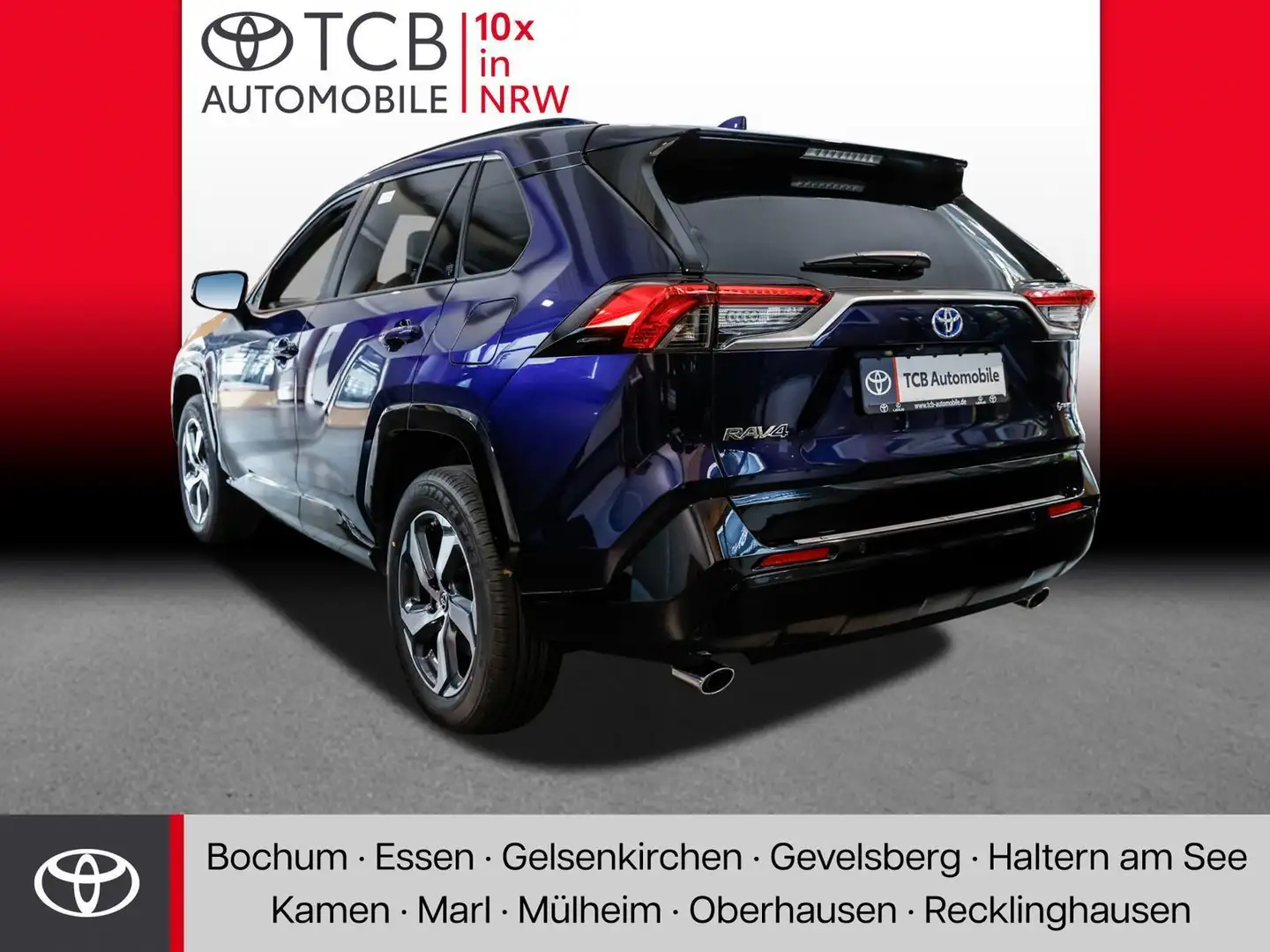 Toyota RAV 4 2.5 VVT-i Plug-in-Hybrid Teamplayer 4x4 NAVI ALU BT DAB APPLE ANDROID KLIMA Blauw - 2