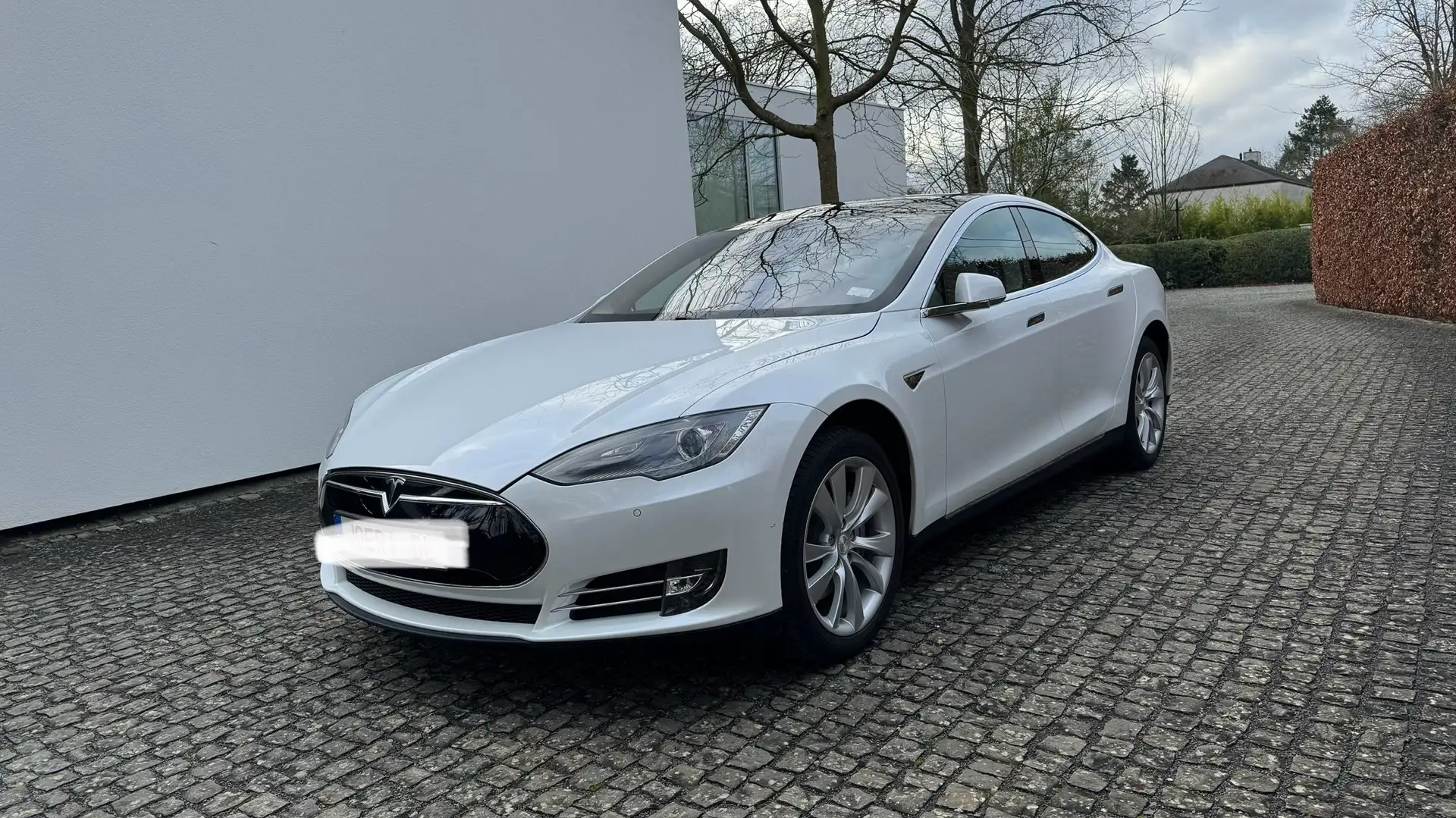 Tesla Model S P85 Signature * FREE LIFETIME SUPERCHARGING Beyaz - 1