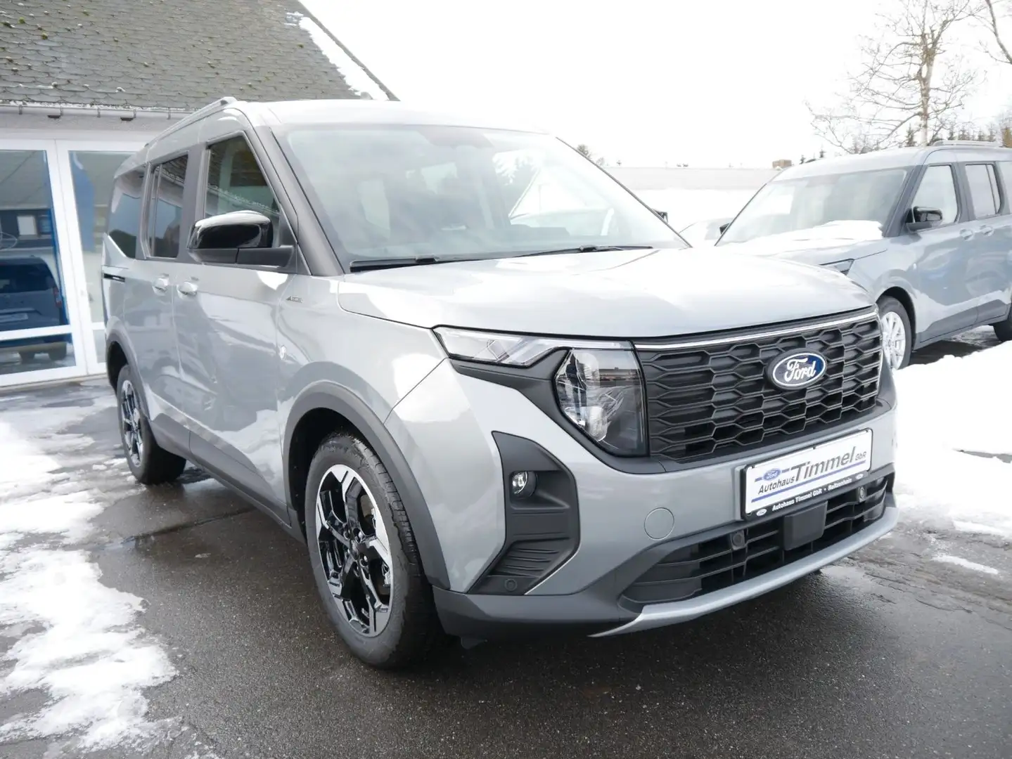Ford Tourneo Courier Active BLIS ACC Navi Kamera Argent - 1