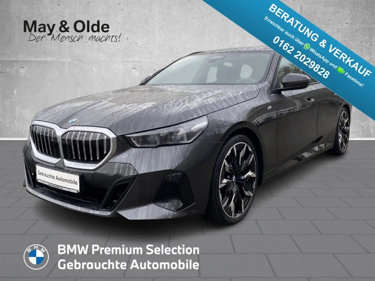 BMW 520 i M Sport AHK Navi H/K Sound LED ACC 21'' Individu Grau - 1