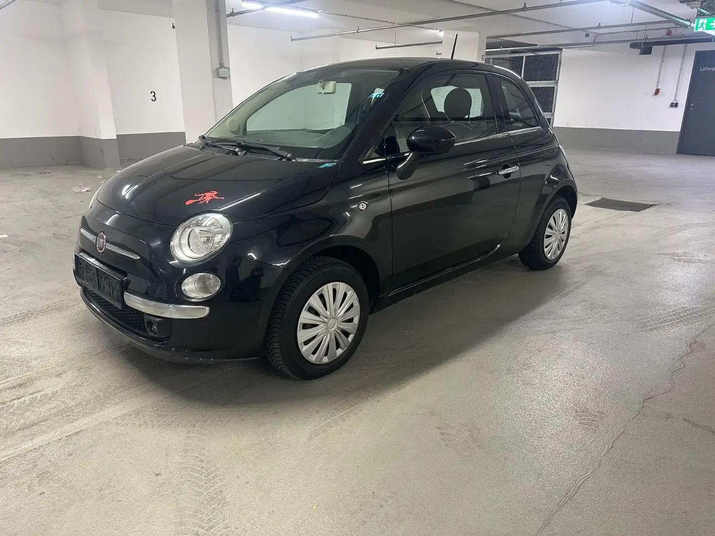 Fiat 500 Schwarz - 1