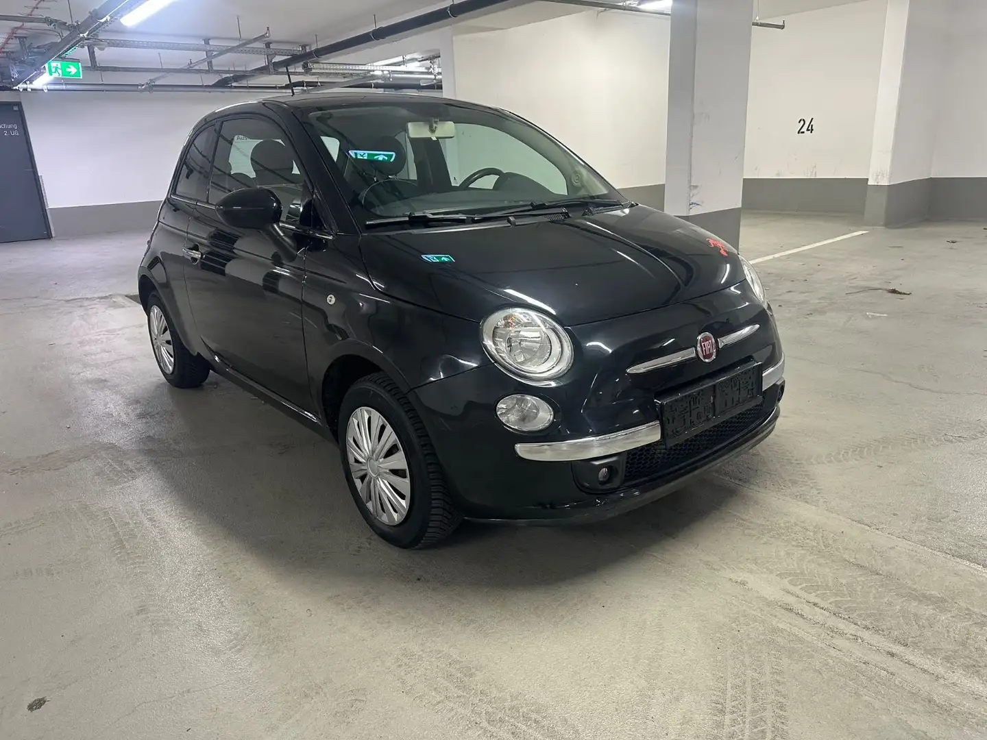 Fiat 500 Schwarz - 2