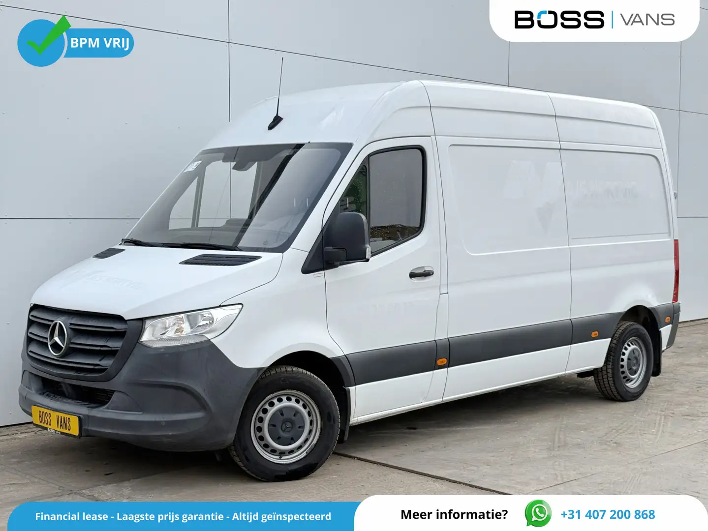 Mercedes-Benz Sprinter 214 2.2 CDI L2H2 Climate Control Cruise Control Tr Wit - 1