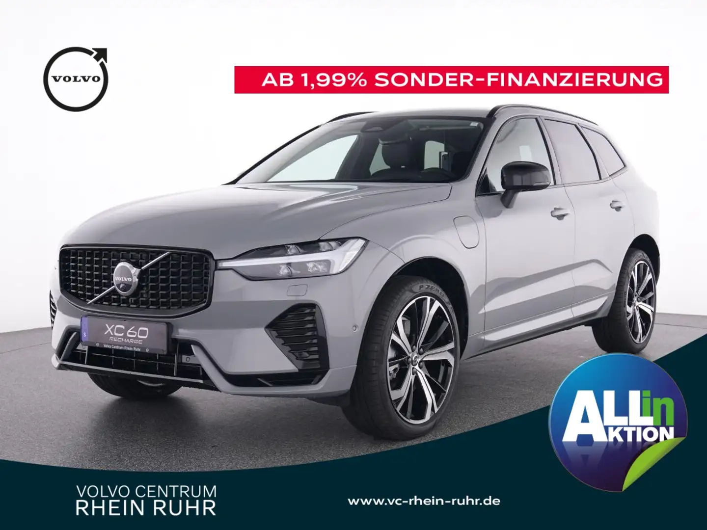Volvo XC60 XC 60 T8 AWD Plus Dark+LM21+Headup+BusinessPaket Gri - 1