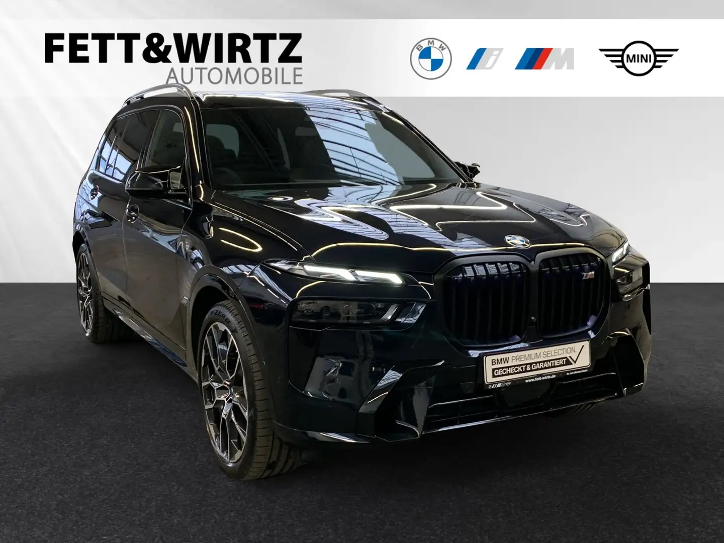 BMW X7 M 60i xDrive M Sport Pro|AHK|SkyLounge|6-Sitzer Schwarz - 1
