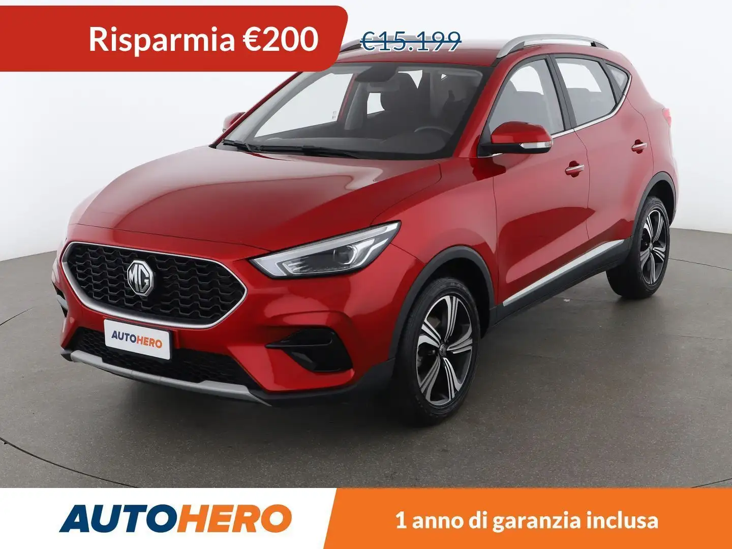 MG ZS 1.5 VTi Comfort Rosso - 1
