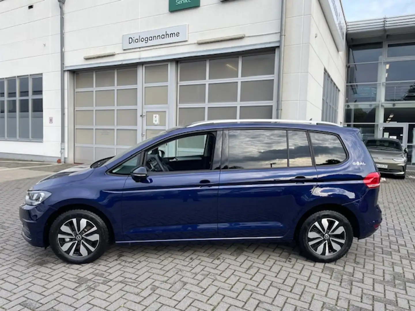 Volkswagen Touran 1.5TSi DSG Goal R-Kamera ACC 7-Sitzer Navi Side... Blau - 2