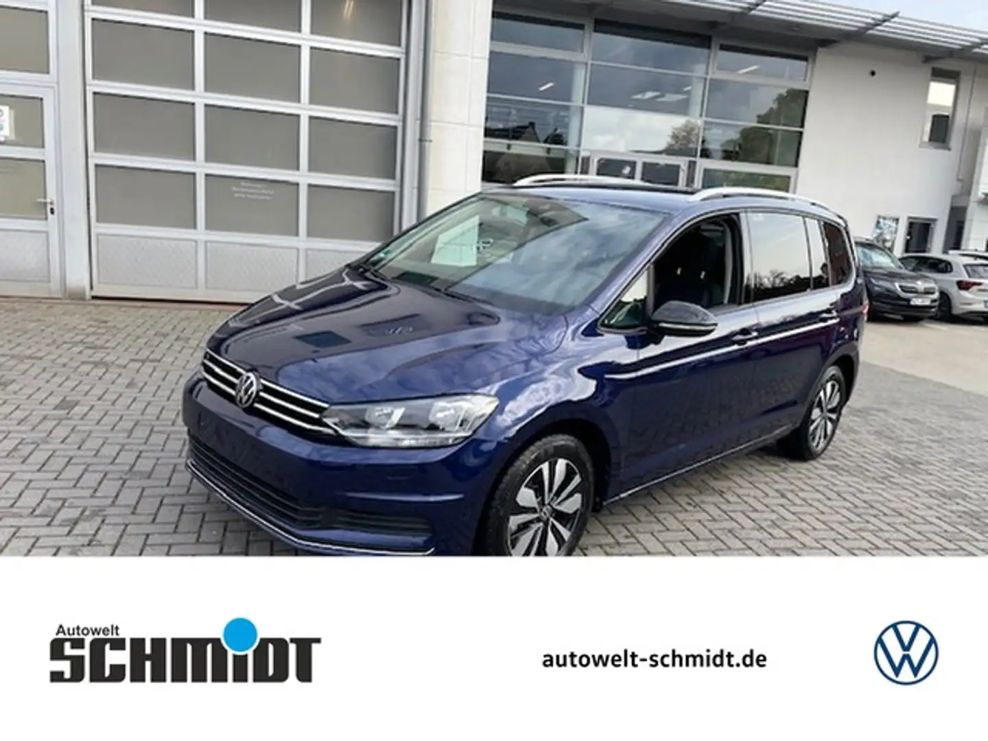 Volkswagen Touran 1.5TSi DSG Goal R-Kamera ACC 7-Sitzer Navi Side... Blau - 1