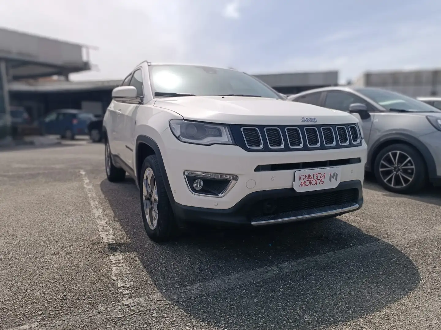 Jeep Compass 2.0 mjt Limited 4wd 140cv auto my19- FY692SA Blanco - 2