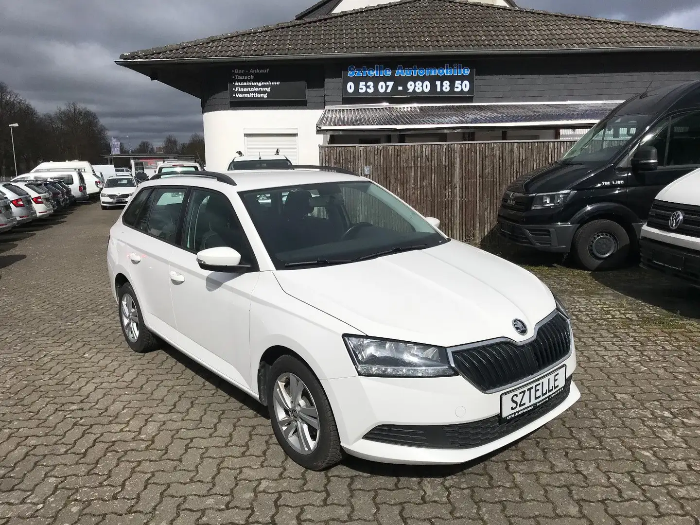 Skoda Fabia Combi Ambition Weiß - 1