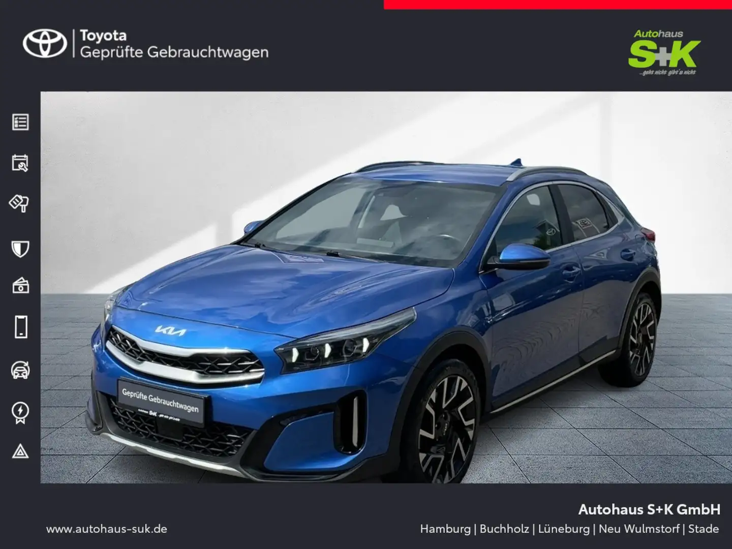 Kia XCeed DCT 1,6l  *Carplay*Sitzheizung*Lenkradheiz* Blau - 1