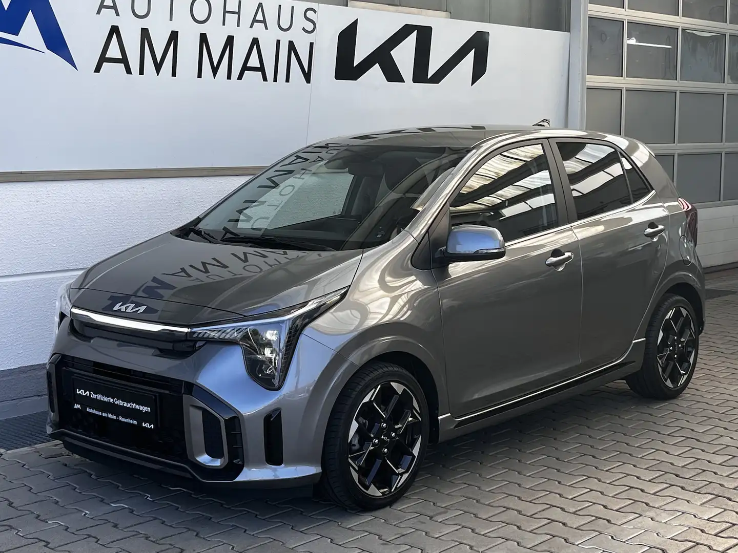 Kia Picanto 1.2 GT LINE | NAV | TOTWINKEL Grau - 2