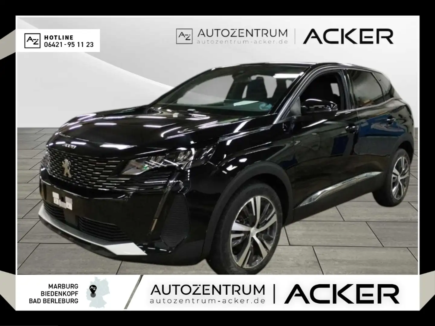 Peugeot 3008 Hybrid 145 Allure Pack e-DSC 6 LED -46 Nero - 1