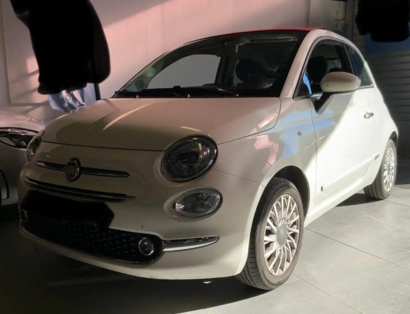 Fiat 500C 1.2 8V 69CH ECO PACK LOUNGE Blanc - 1