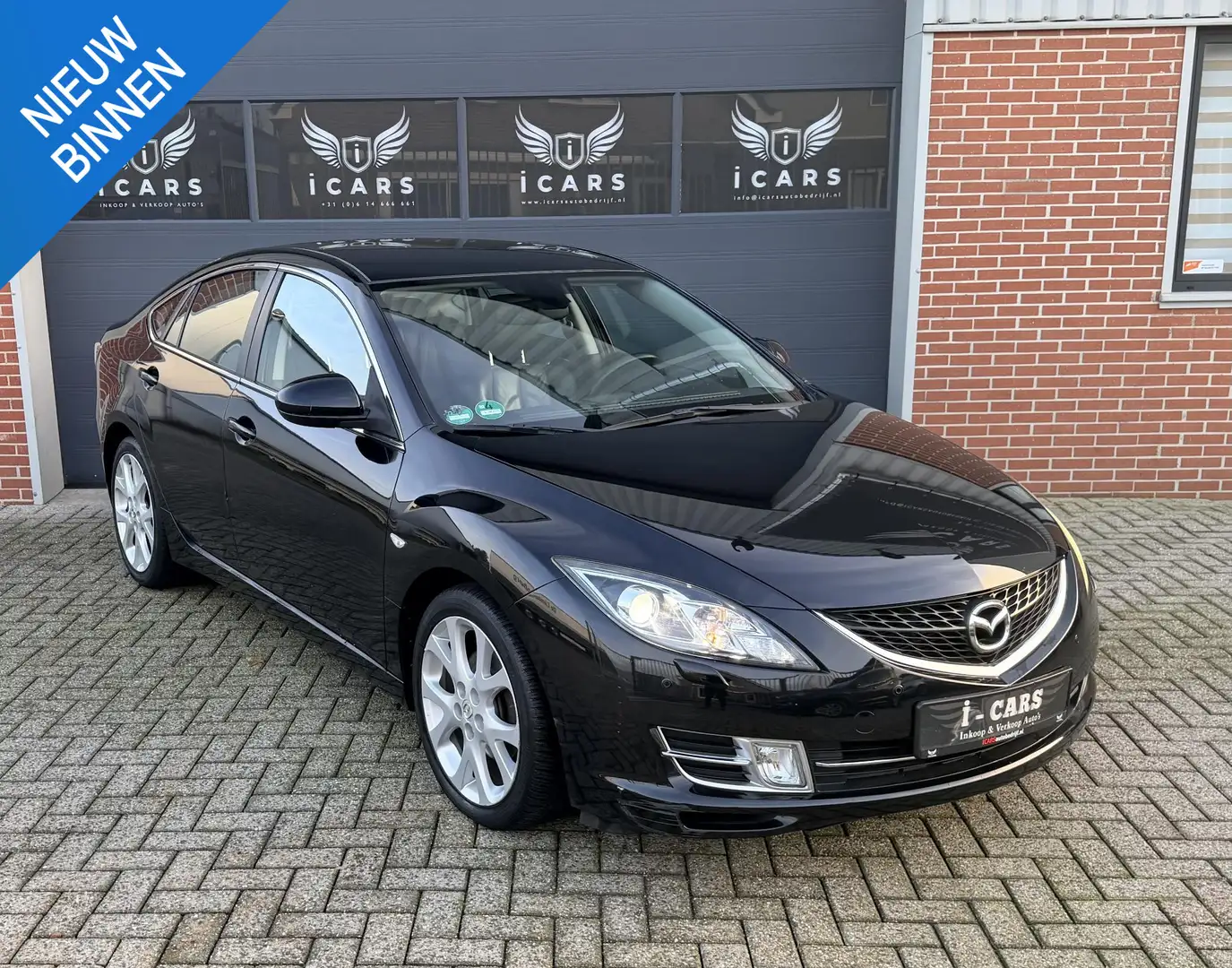 Mazda 6 2.5 S-VT GT-M BOSE 1e eig. Dealer onderhouden crna - 1