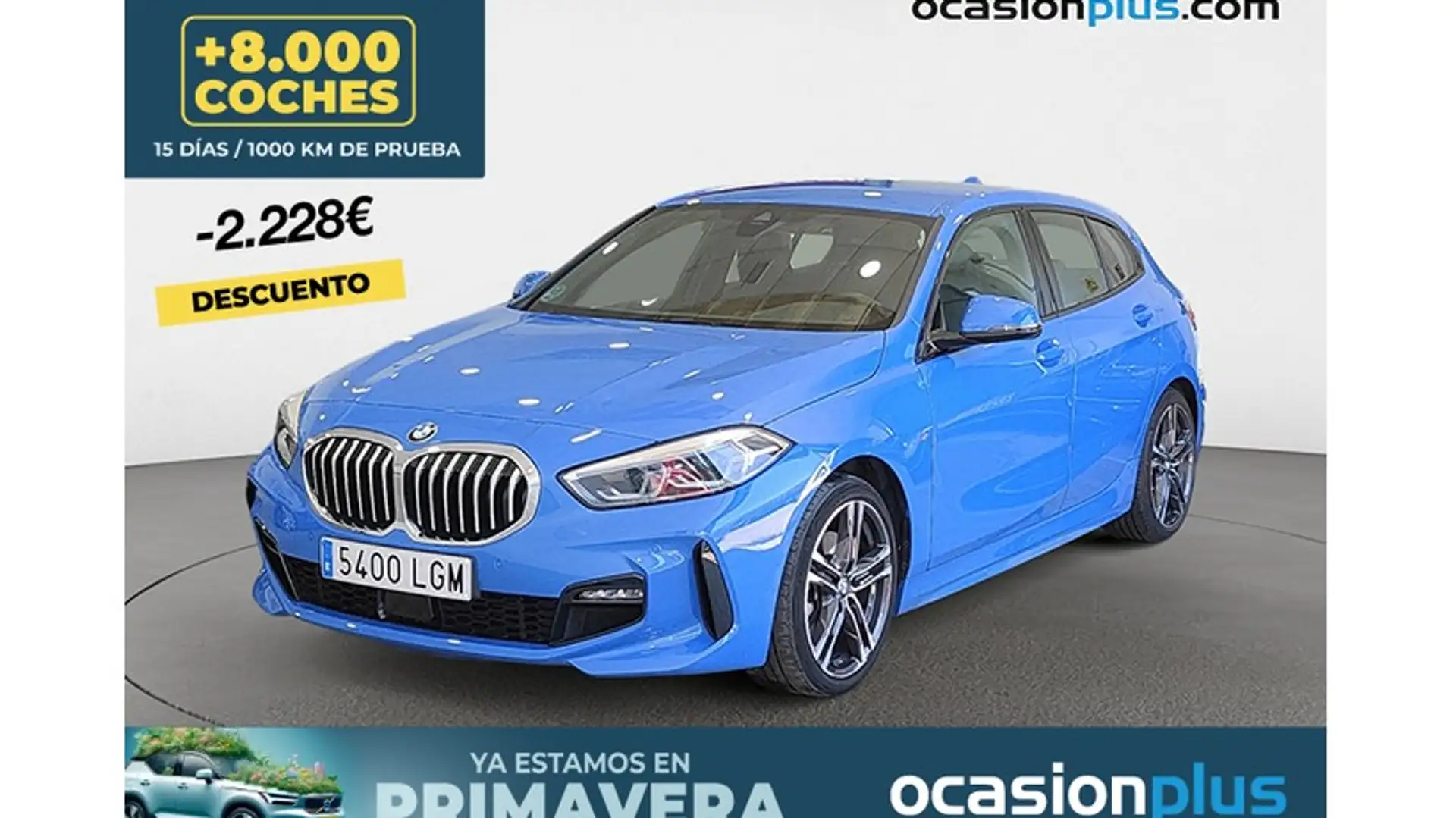 BMW 116 116d Bleu - 1