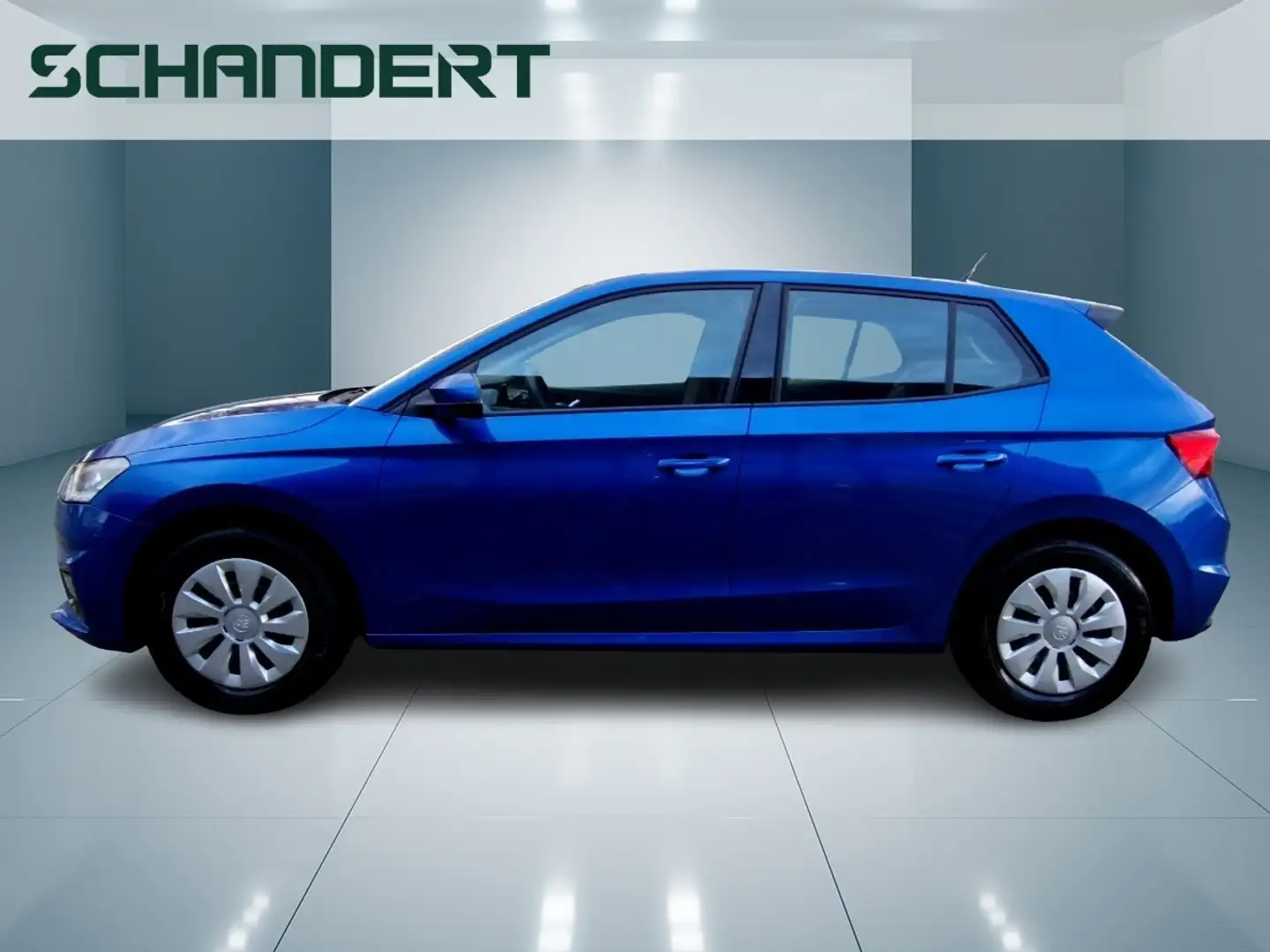 Skoda Fabia 1.0 MPI Selection LED Sitzhzg. Klimaautomatik Blau - 2