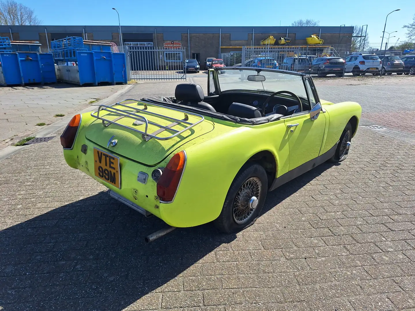 MG Midget Żółty - 2