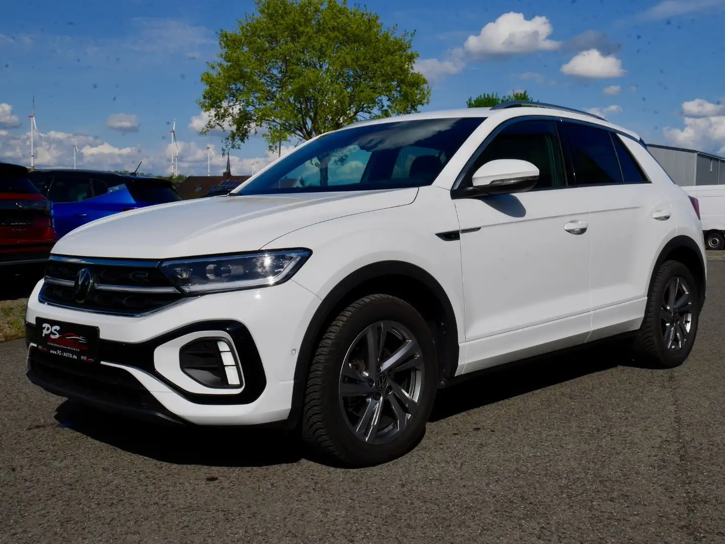 Volkswagen T-Roc 1.5 TSI DSG"R-Line"AHK+Matrix+beh.Lenkrad Wit - 1