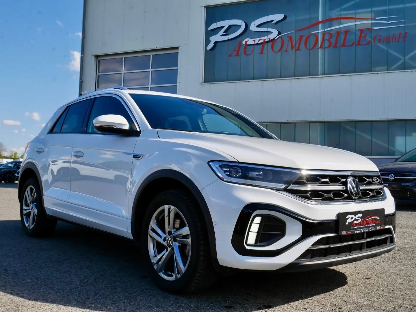 Volkswagen T-Roc 1.5 TSI DSG"R-Line"AHK+Matrix+beh.Lenkrad Wit - 2