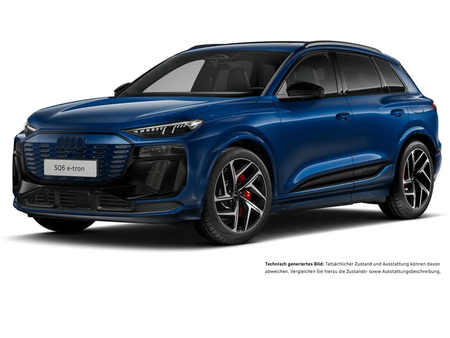 Audi SQ6 e-tron quattro PANO B&O 360°CAM ACC LM21 Albastru - 2