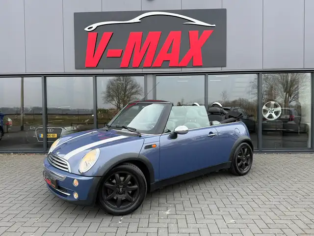 MINI Cooper Cabrio Cabriolet 1.6 Airco PDC Stoelverw ½Leder