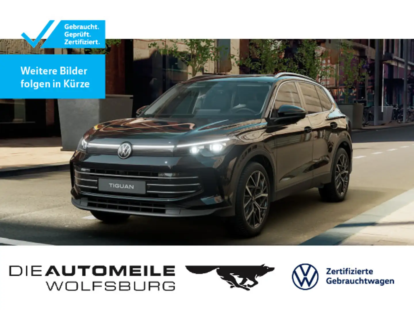 Volkswagen Tiguan 1.5 eTSI Hybrid DSG Elegance Matrix/H+K/P Noir - 1