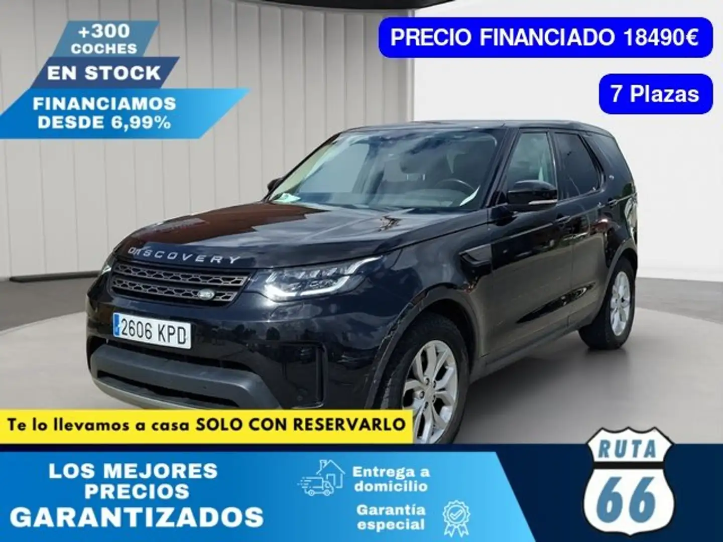 Land Rover Discovery 2.0SD4 SE Aut. Negro - 1