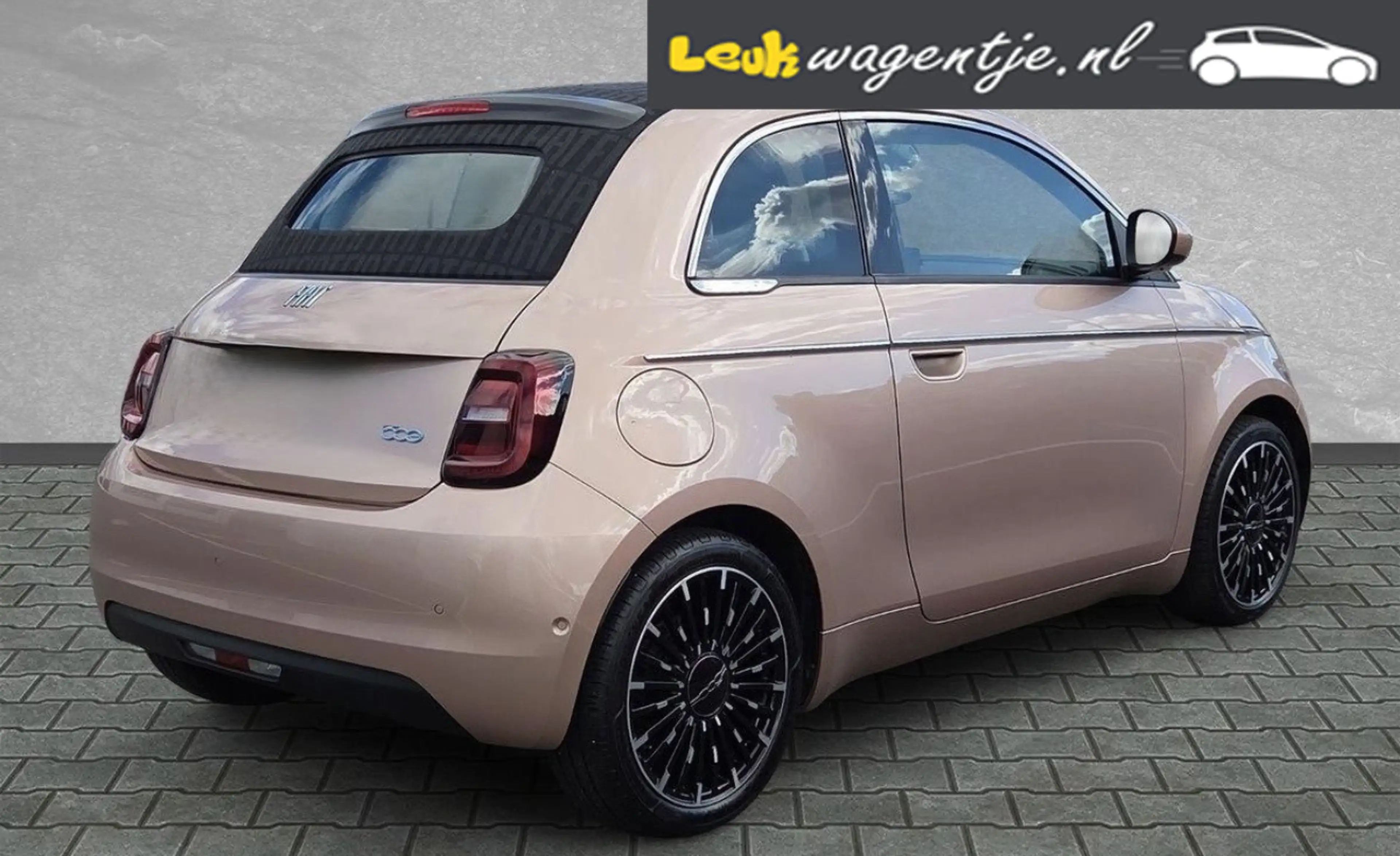 Fiat 500C E La Prima 42 kWh Cabrio *camera *leer *carplay — photo 2