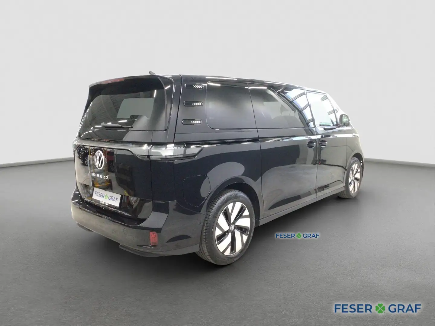 Volkswagen ID. Buzz 210 kW 1-Gang-Automatikgetriebe LR Schwarz - 2