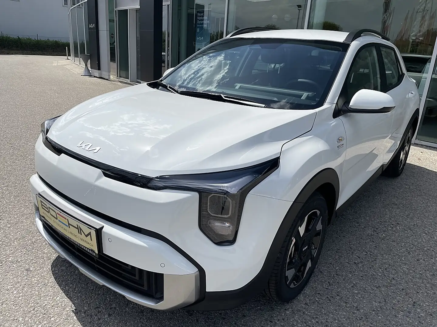 Kia Stonic 1,0 TGDI GPF ISG Titan Weiß - 1