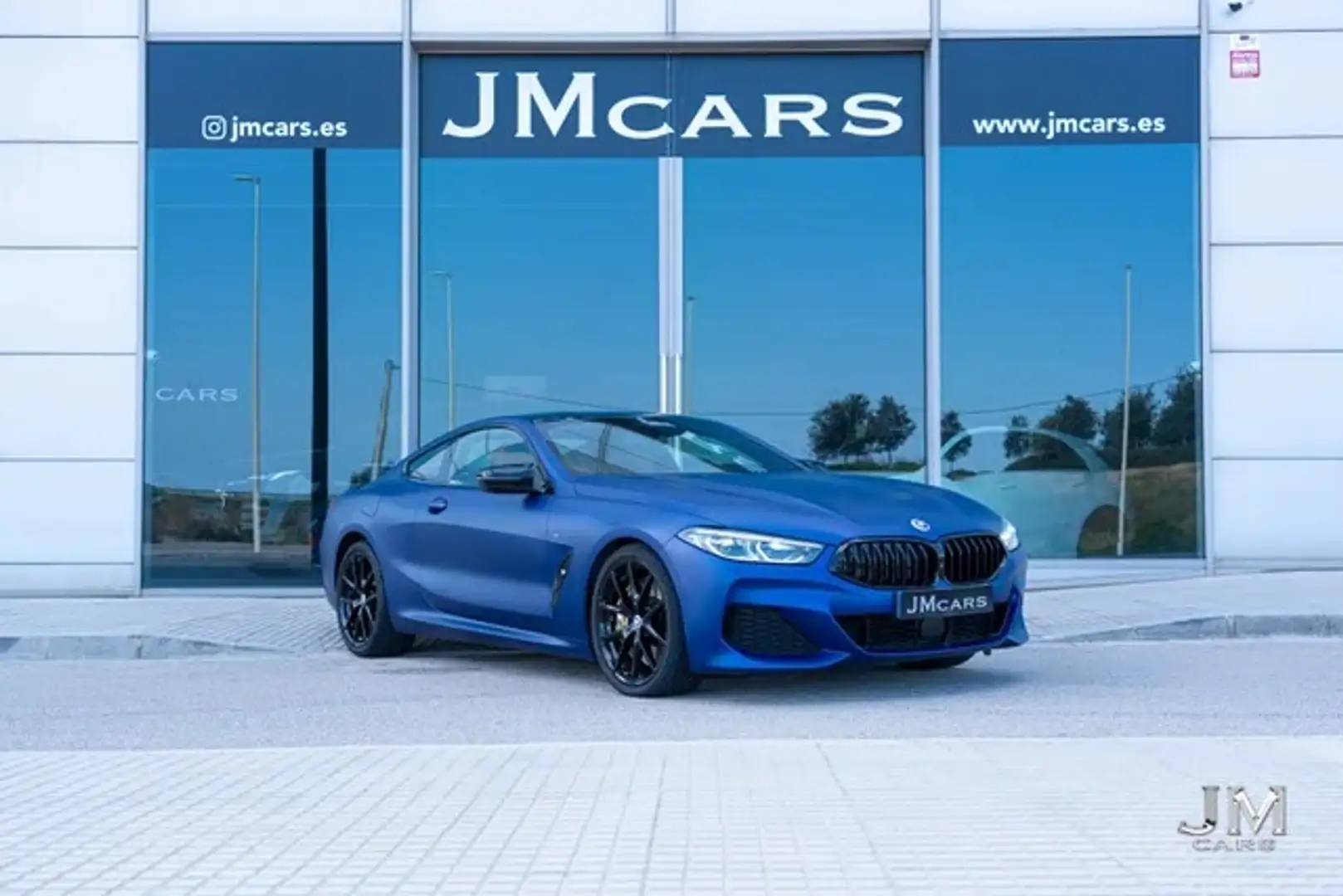 BMW 840 840d Coupé xDrive Blau - 1