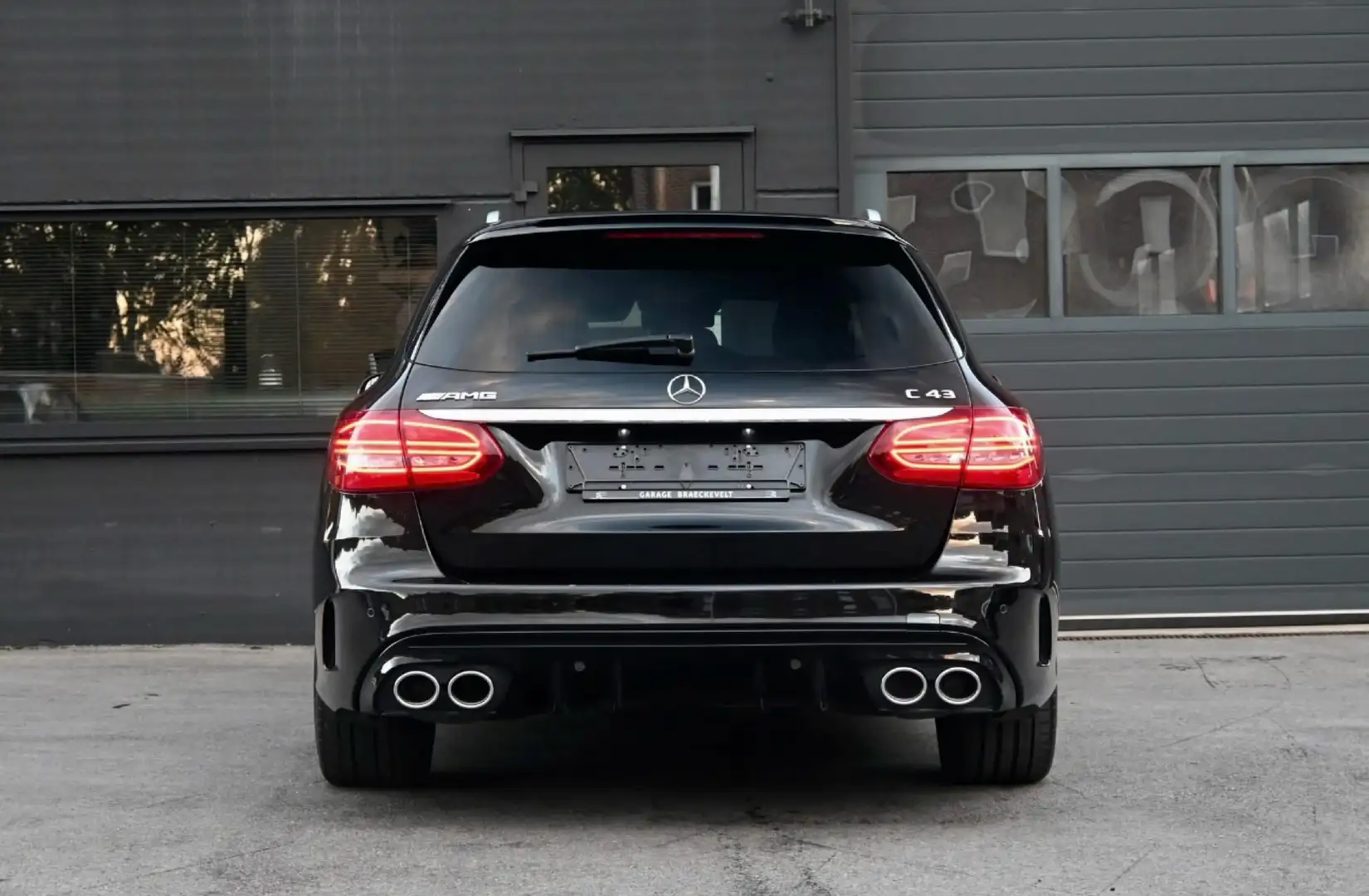 Mercedes-Benz C 43 AMG 4Matic T 9G-TRONIC - Burmester - Pano - 360 Cam Чорний - 2
