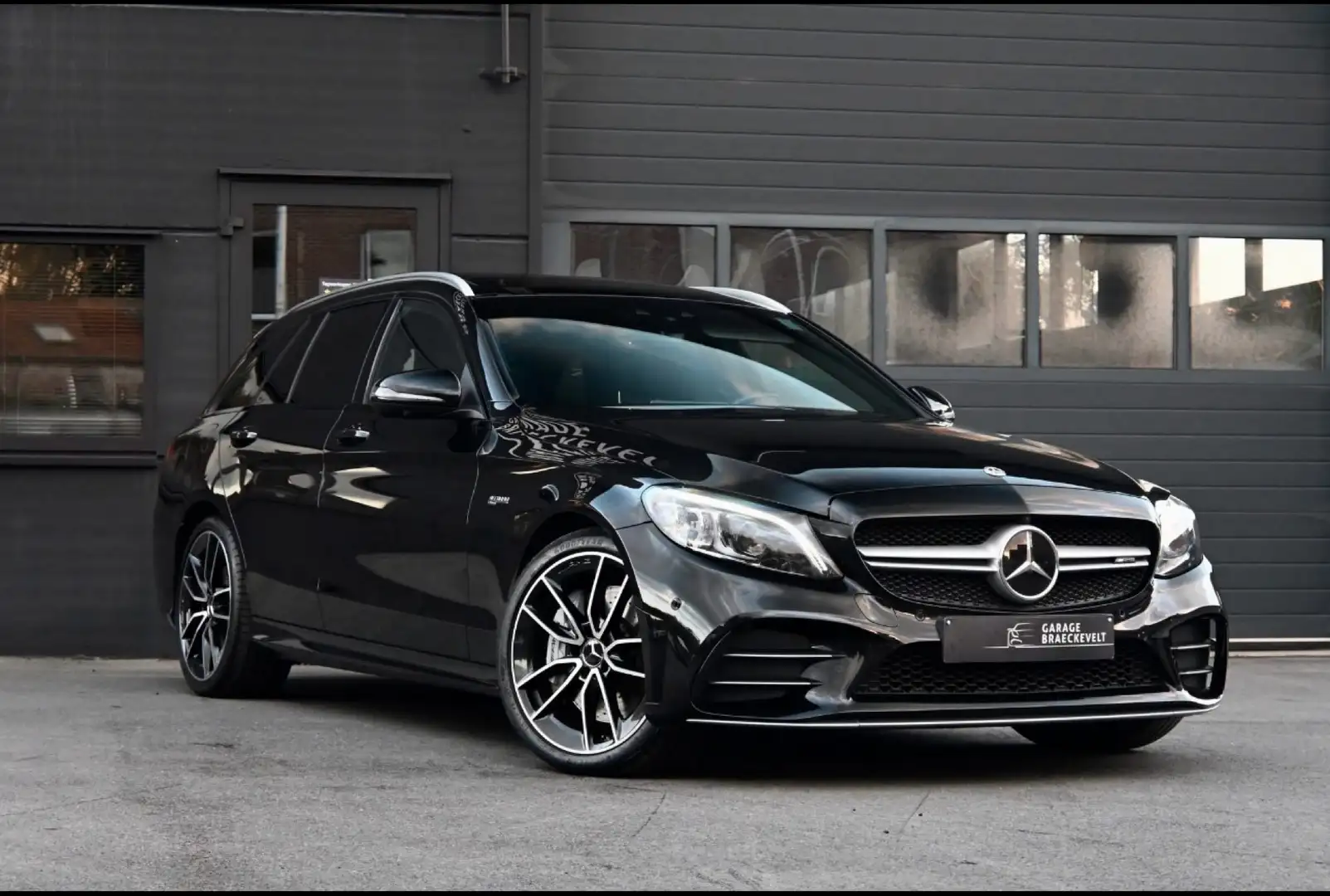 Mercedes-Benz C 43 AMG 4Matic T 9G-TRONIC - Burmester - Pano - 360 Cam Чорний - 1