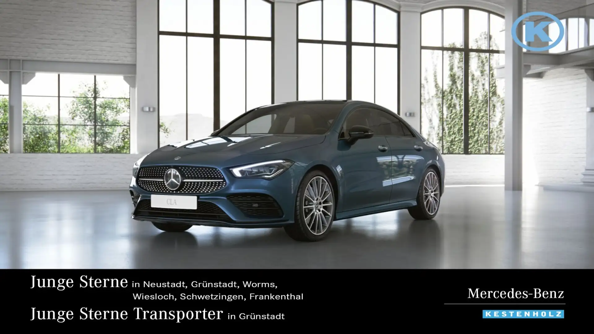 Mercedes-Benz CLA 250 CLA 250 4M AMG+NIGHT+DISTRO+PANO+360°+BURME+MLED Blau - 1