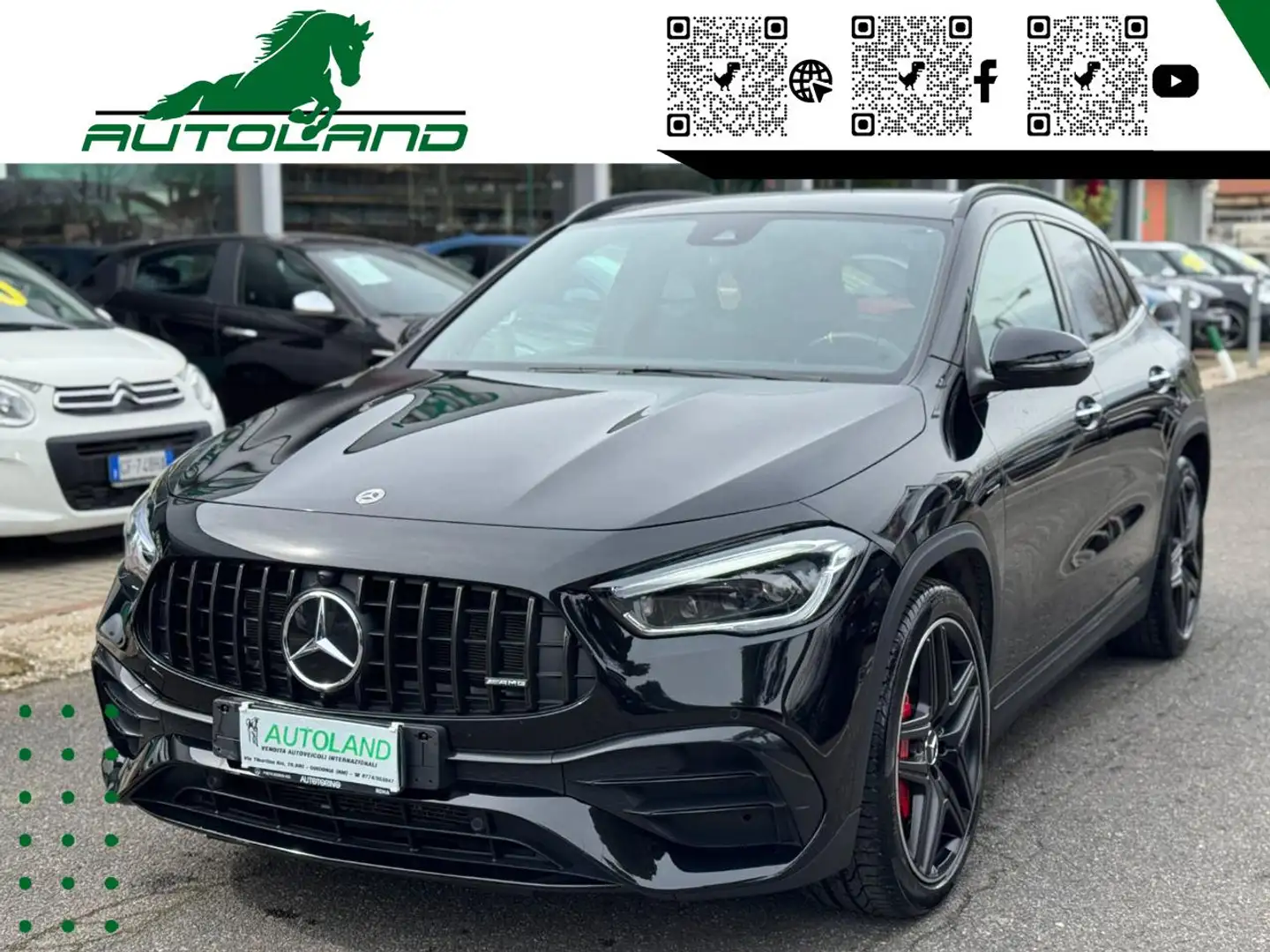 Mercedes-Benz GLA 45 AMG S 4Matic# IVA ESP #TETTO# 421CV# FULL OPT Černá - 1