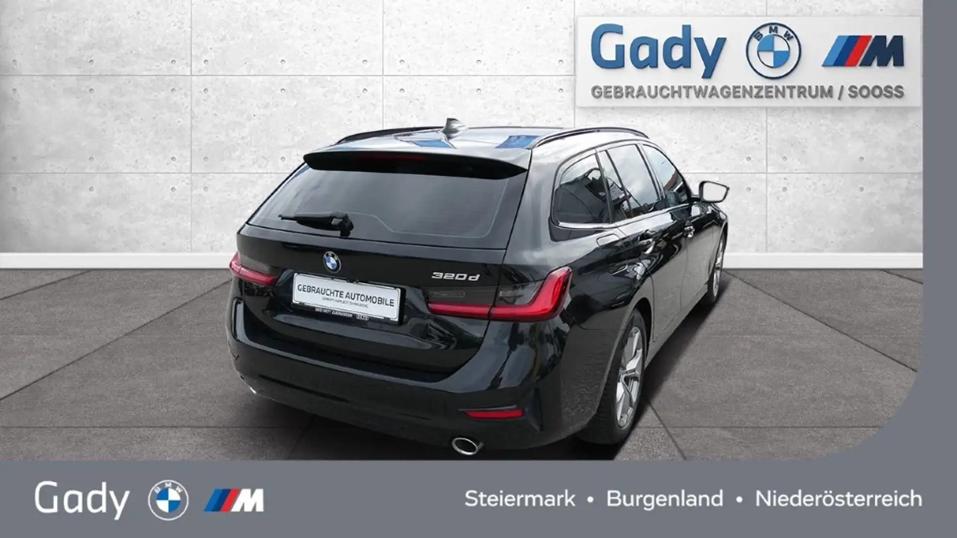 BMW 320 d Schwarz - 2
