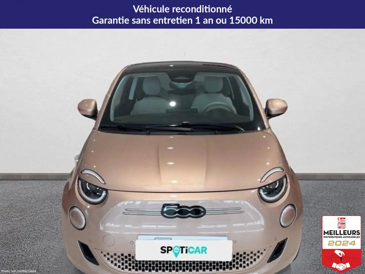Fiat 500 3+1 e 118 ch la prima Blanc - 2