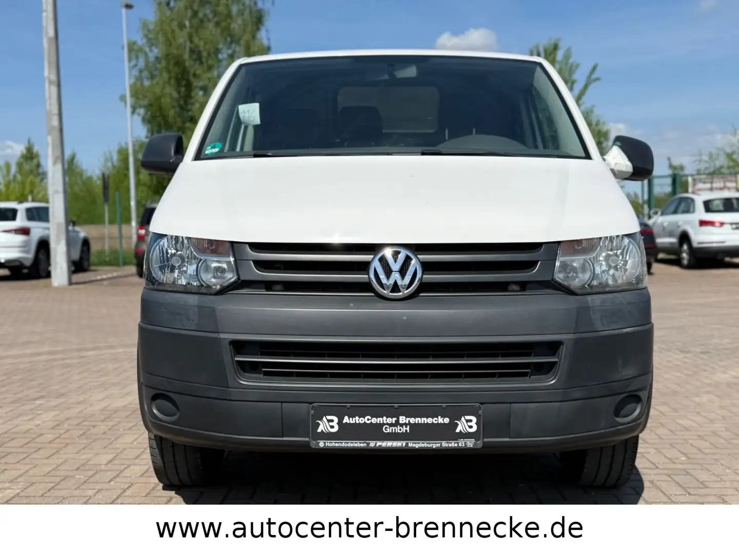 Volkswagen T5 Transporter Kasten-Kombi*Klima*8-fach bereift Blanco - 2