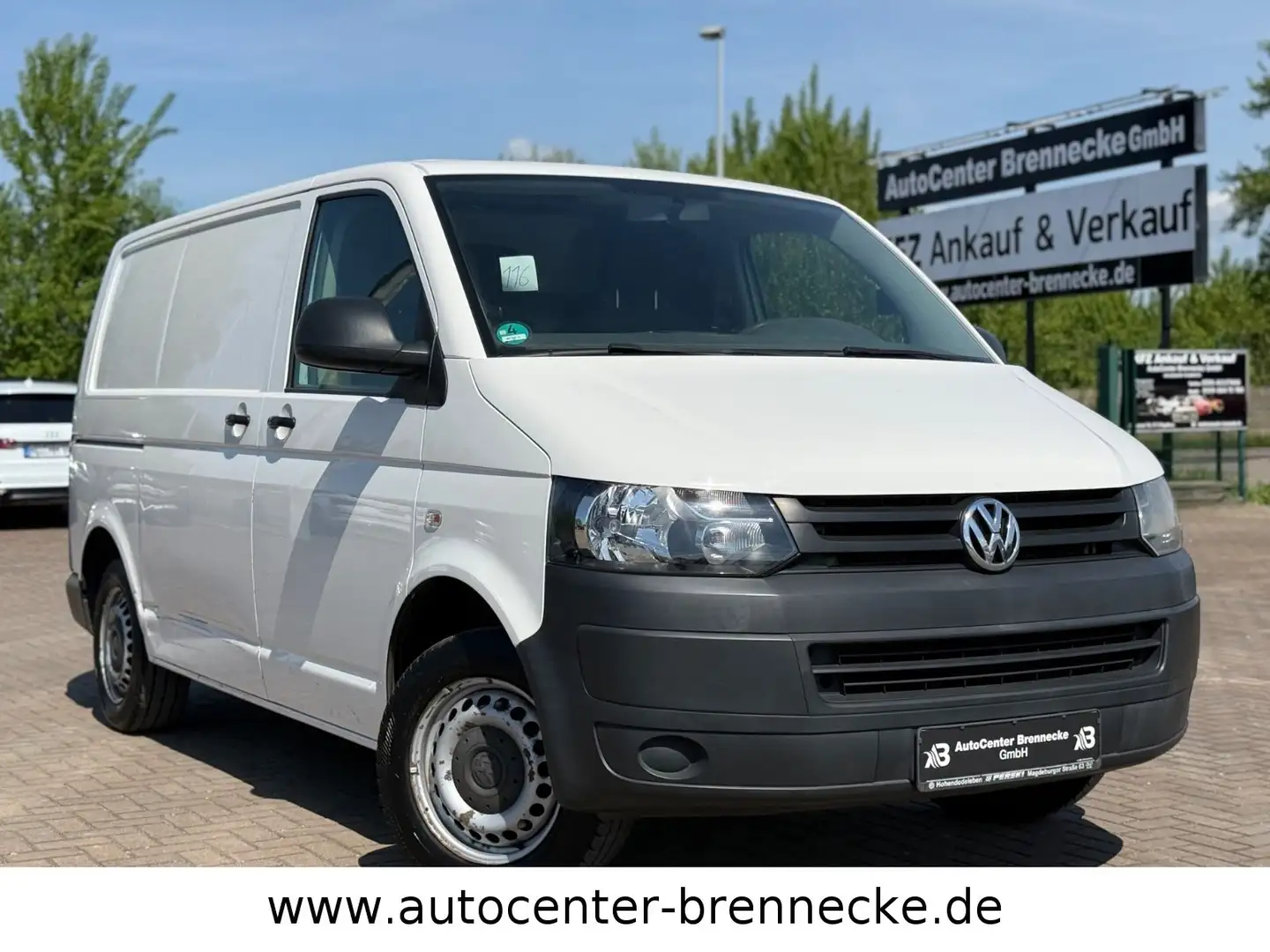 Volkswagen T5 Transporter Kasten-Kombi*Klima*8-fach bereift Blanco - 1