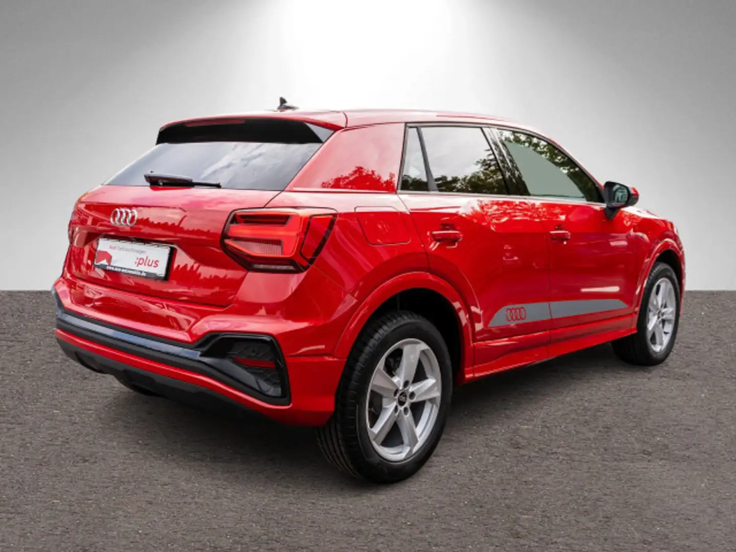 Audi Q2 S line 35TFSI NAVI MATRIX PANO AHK RFK ACC VC Rot - 2