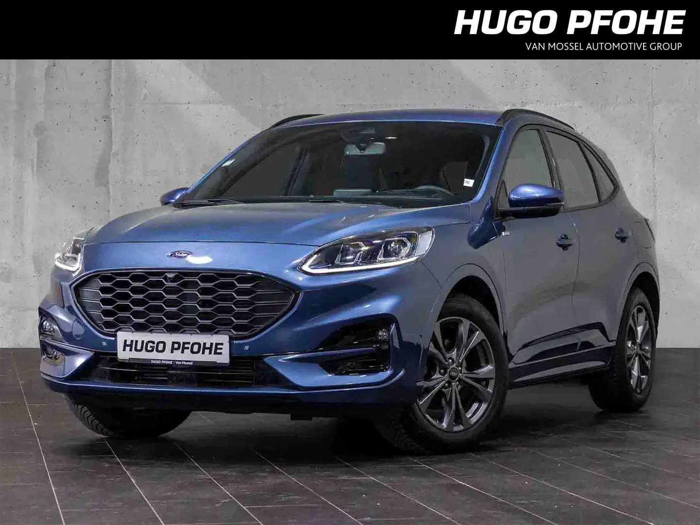 Ford Kuga ST-Line 1.5 EB LED ACC GJR RFK SHZ LMF Blau - 1