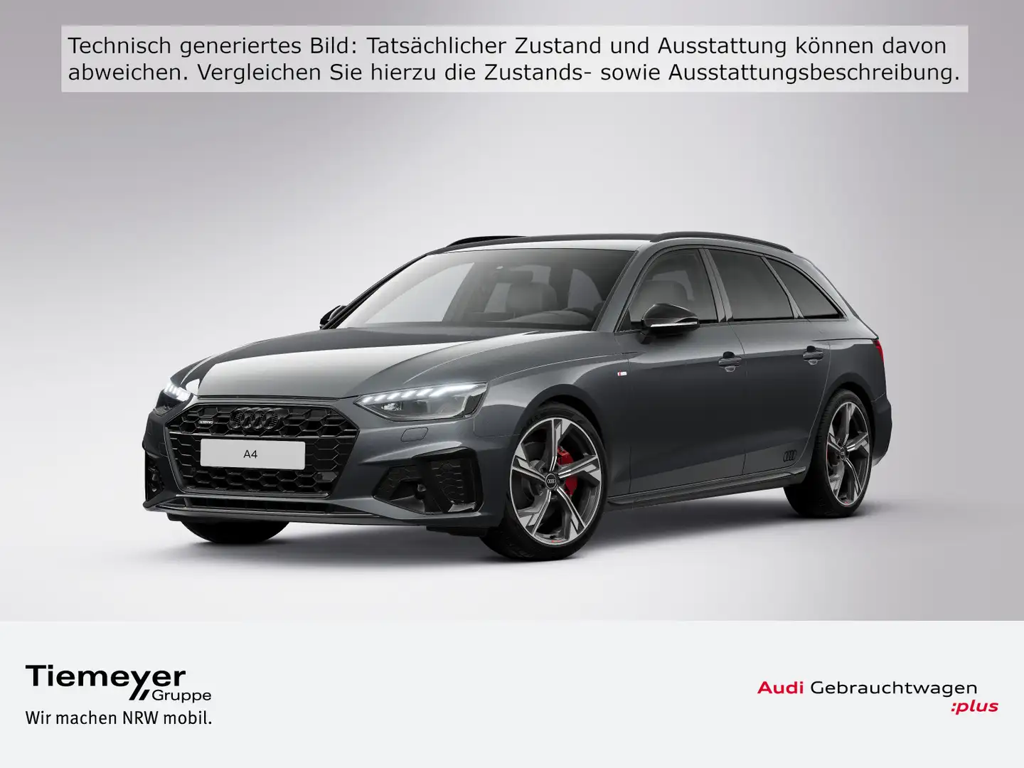 Audi A4 40 TFSI Q 2x S LINE MATRIX LM19 AHK Grau - 1