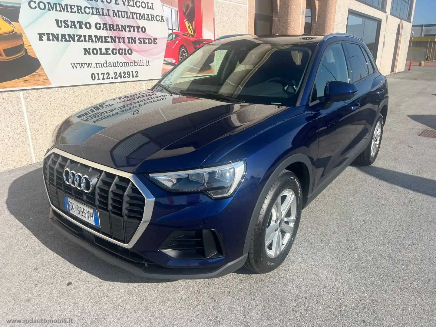 Audi Q3 35 TDI S tronic Business IVA ESPOSTA Blauw - 1
