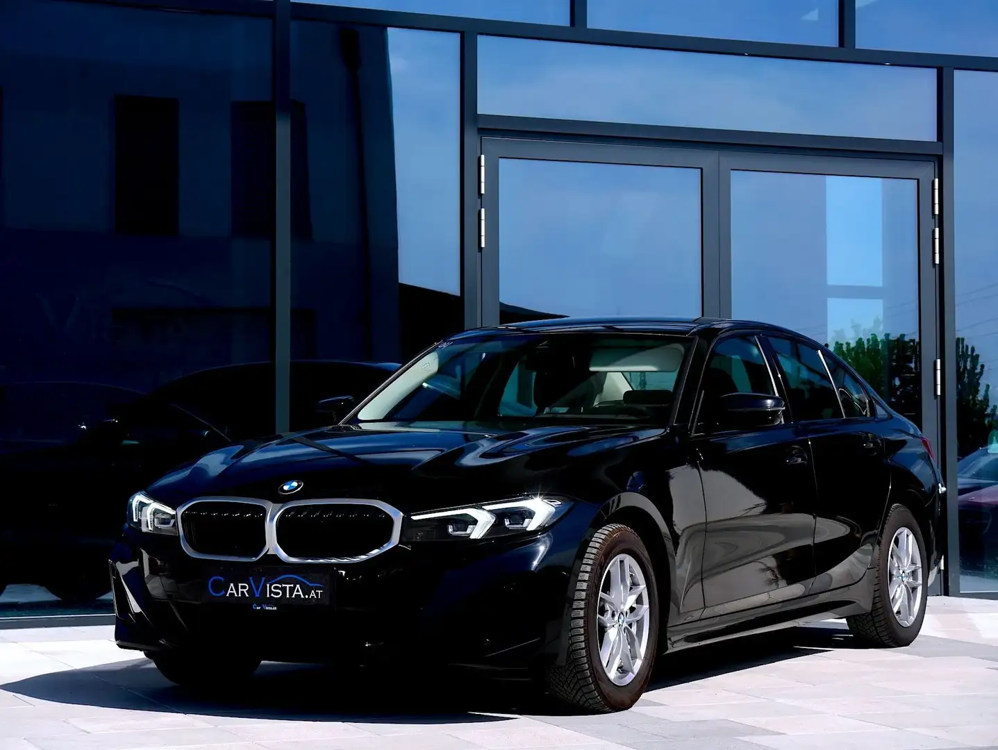 BMW 320 d 48 V Aut. Advantage *Live Cockpit* Schwarz - 1