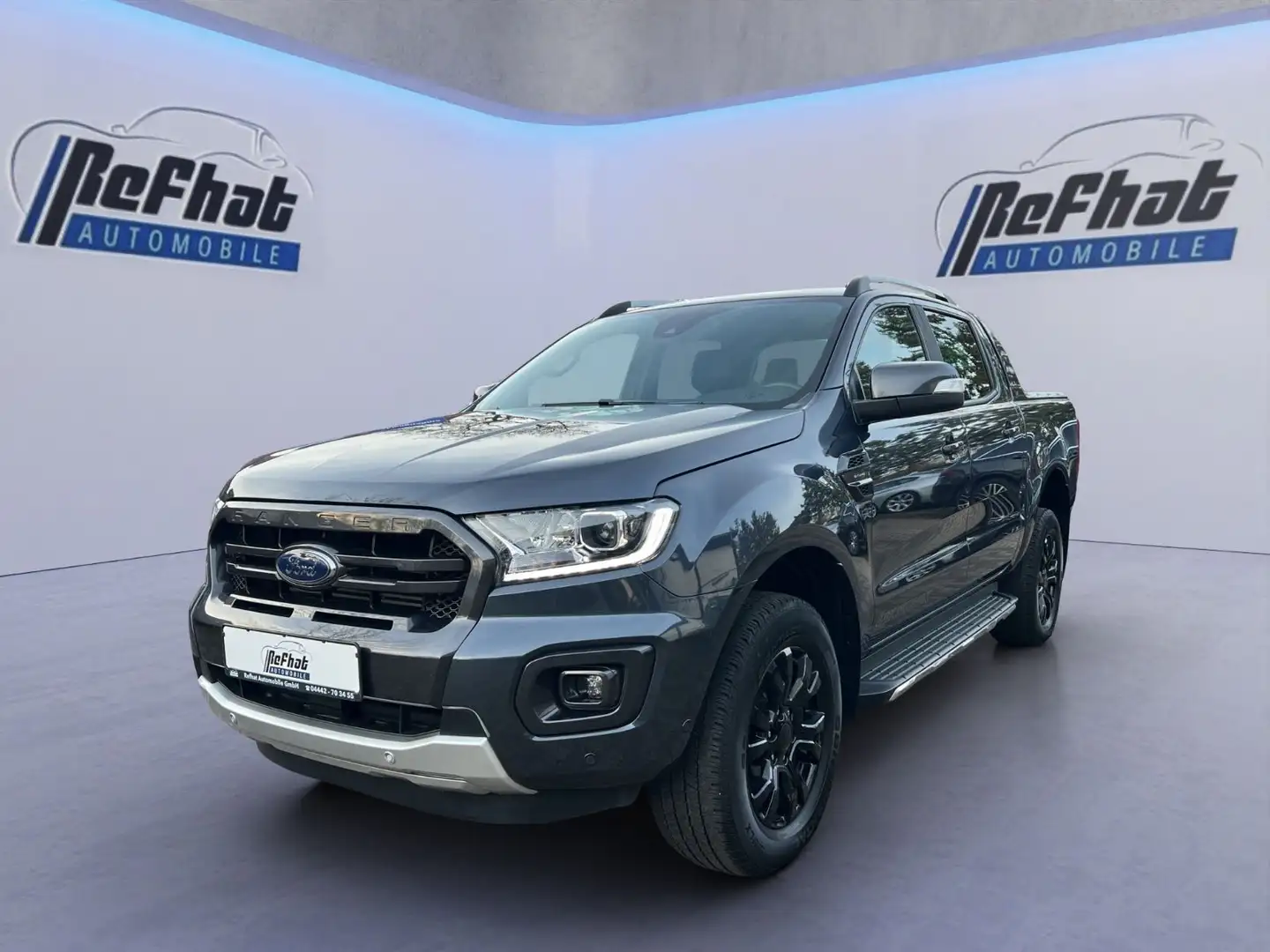 Ford Ranger Wildtrak Doppelkabine 4x4*AHK*SHZ*LED*TOP Gris - 2