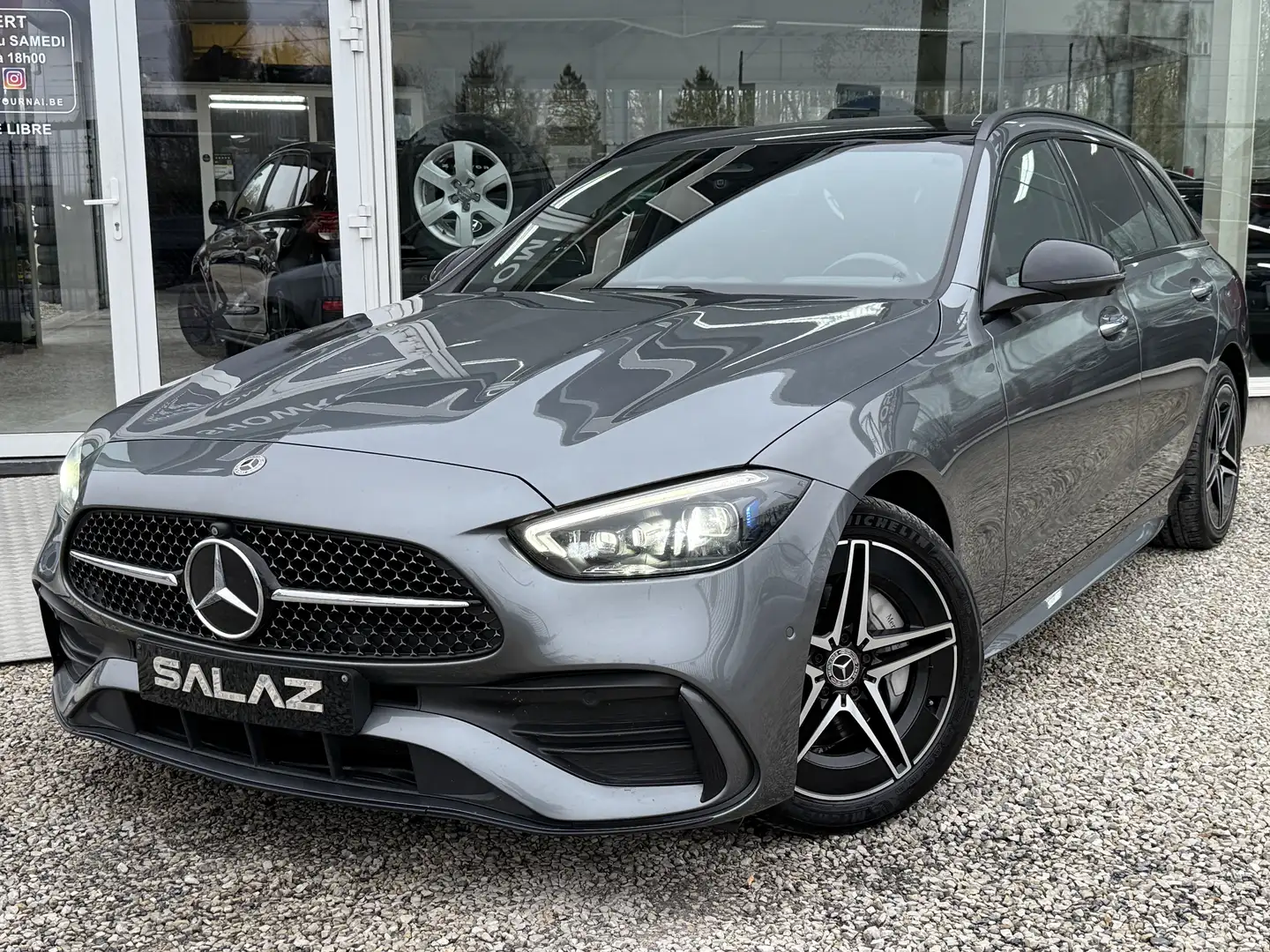 Mercedes-Benz C 300 C Break 300 e PHEV AMG_TVA21%_TOIT_NAV_LED_JANTES Grau - 2