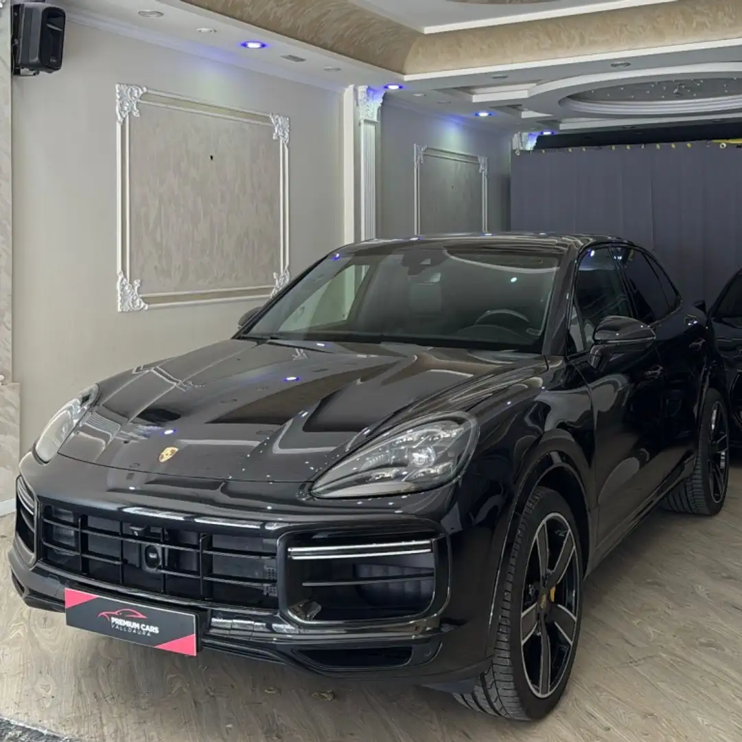 Porsche Cayenne Turbo Aut. Negro - 2