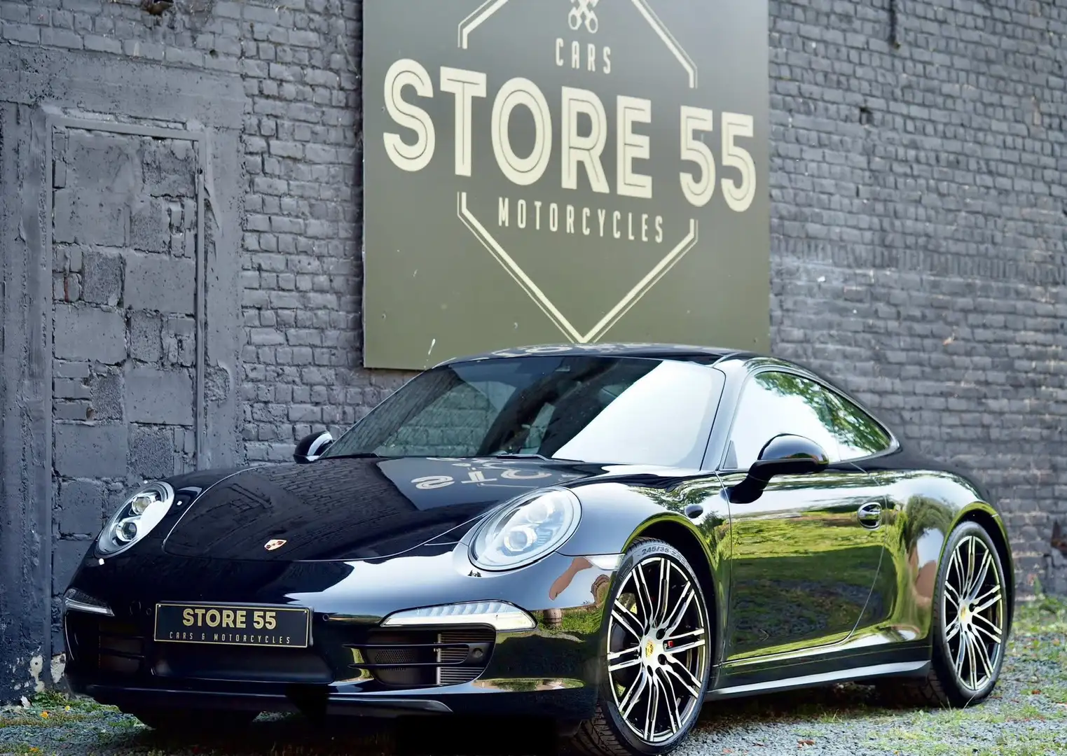 Porsche 991 991.1 Carrera 4S 3.8i Coupé PDK * 1 st Paint * Schwarz - 1