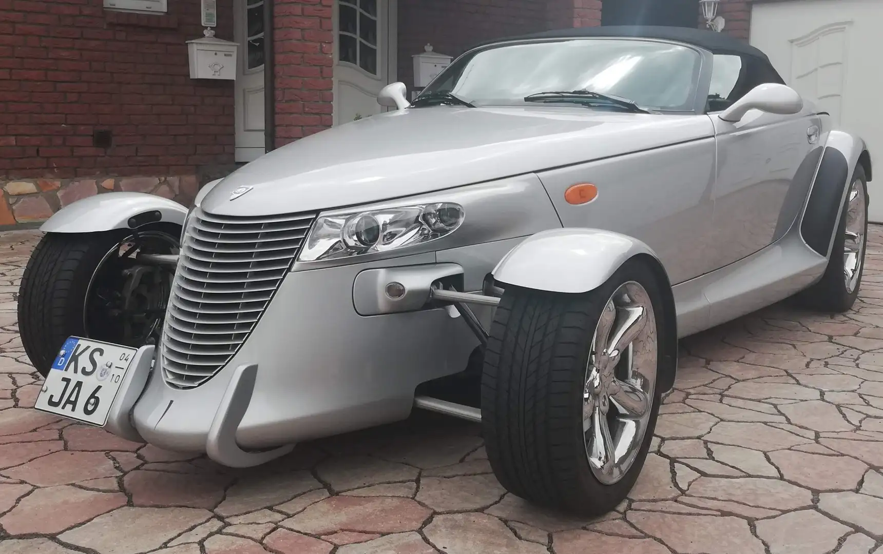 Plymouth Prowler original deutsches Fahrzeug Kilometertacho, Top Silber - 2